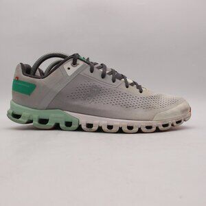 On Running Cloudflow 3 Men's Size 8.5 Gray Green Athletic Running Sneakers